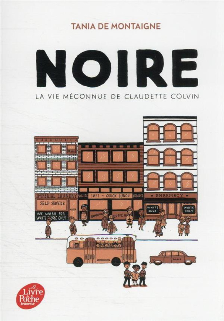 NOIRE - LA VIE MECONNUE DE CLA - MONTAIGNE TANIA DE - HACHETTE