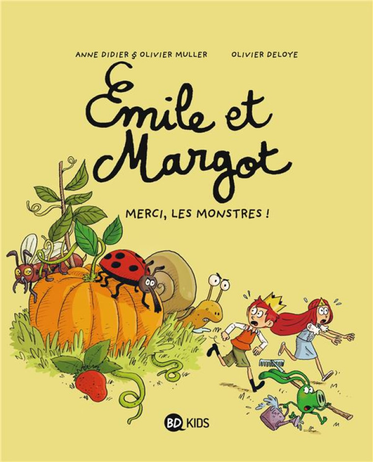 EMILE ET MARGOT T04 MERCI LES - DIDIER/MULLER/DELOYE - BD Kids