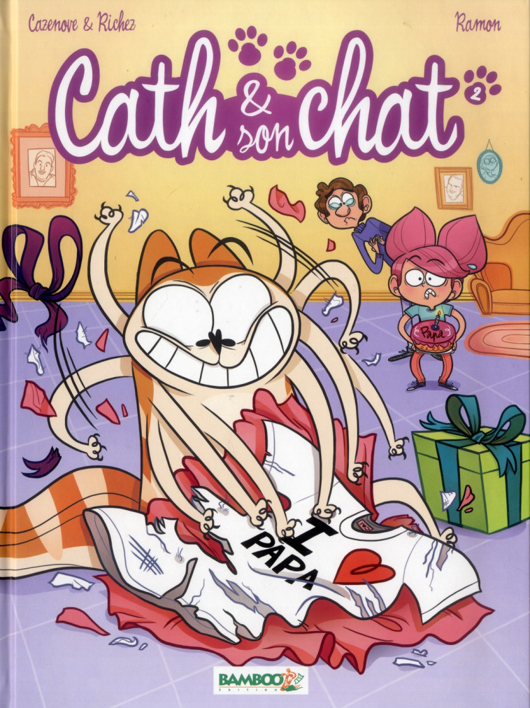 CATH ET SON CHAT T02 - RICHEZ/CAZENOVE - Bamboo