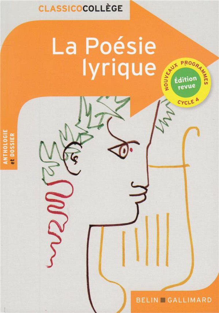 LA POESIE LYRIQUE - COLLECTIF - Belin