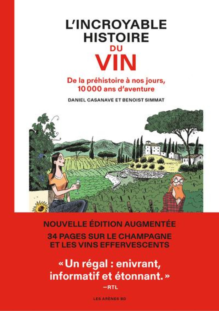 L-INCROYABLE HISTOIRE DU VIN - - SIMMAT/CASANAVE - ARENES