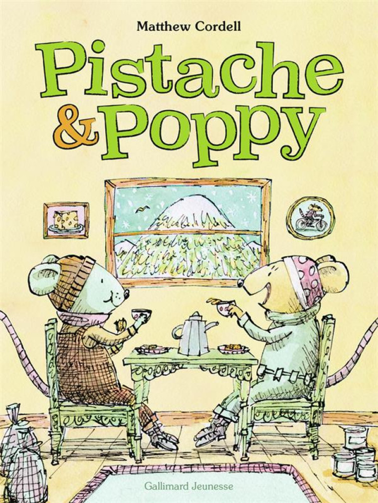 PISTACHE ET POPPY - CORDELL - GALLIMARD