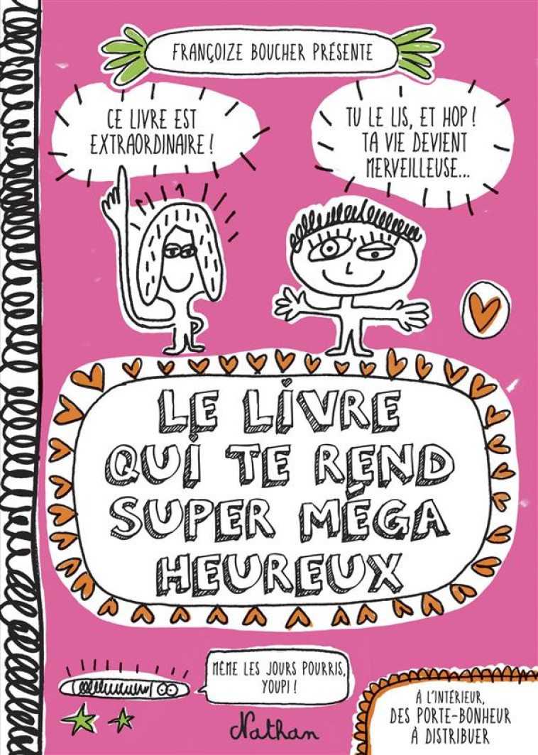 LE LIVRE QUI TE REND SUPER MEG - BOUCHER FRANCOIZE - Nathan