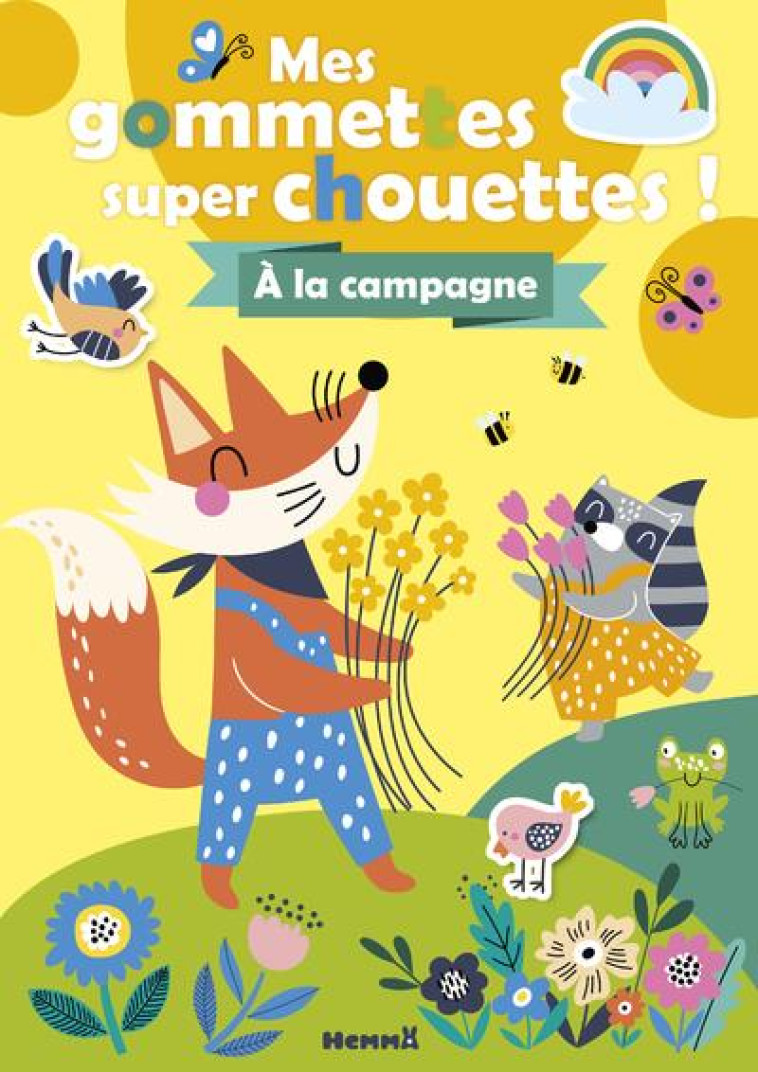 MES GOMMETTES SUPER CHOUETTES - COLLECTIF - HEMMA