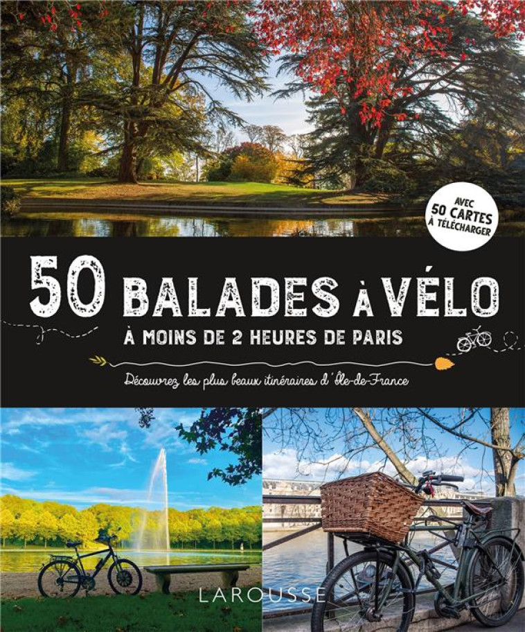 50 BALADES A VELO A MOINS DE 2 - MERLE CYRIL - LAROUSSE