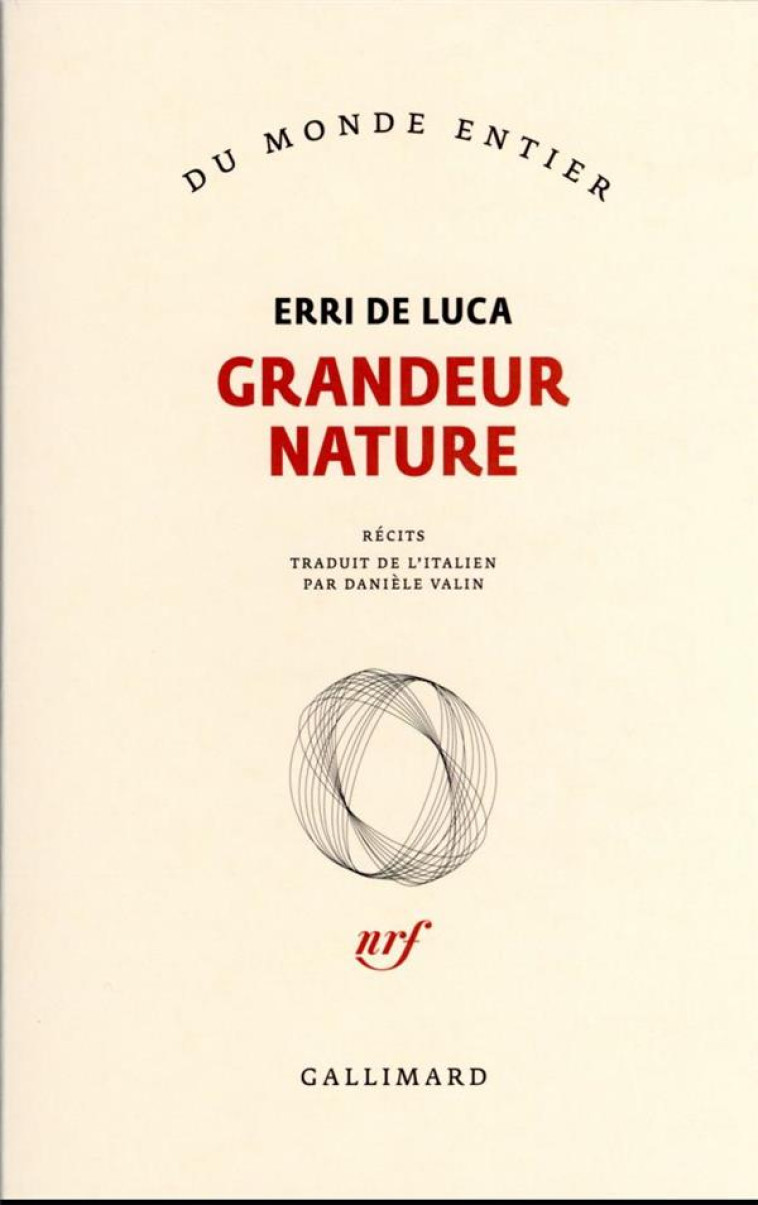 GRANDEUR NATURE - DE LUCA ERRI - GALLIMARD