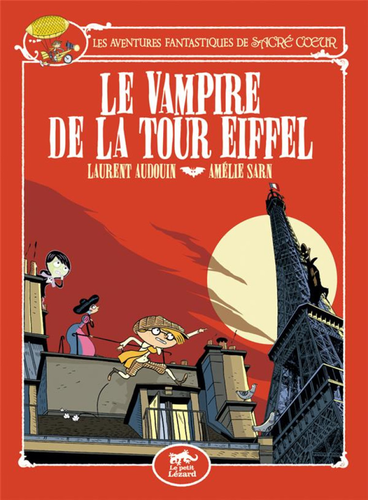 SACRE COEUR ET LE VAMPIRE DE L - AUDOUIN LAURENT - LEZARD NOIR