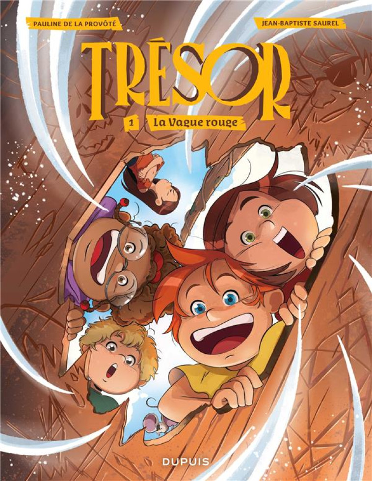 TRESOR - TOME 1 - LA VAGUE ROU - SAUREL JEAN-BAPTISTE - DUPUIS