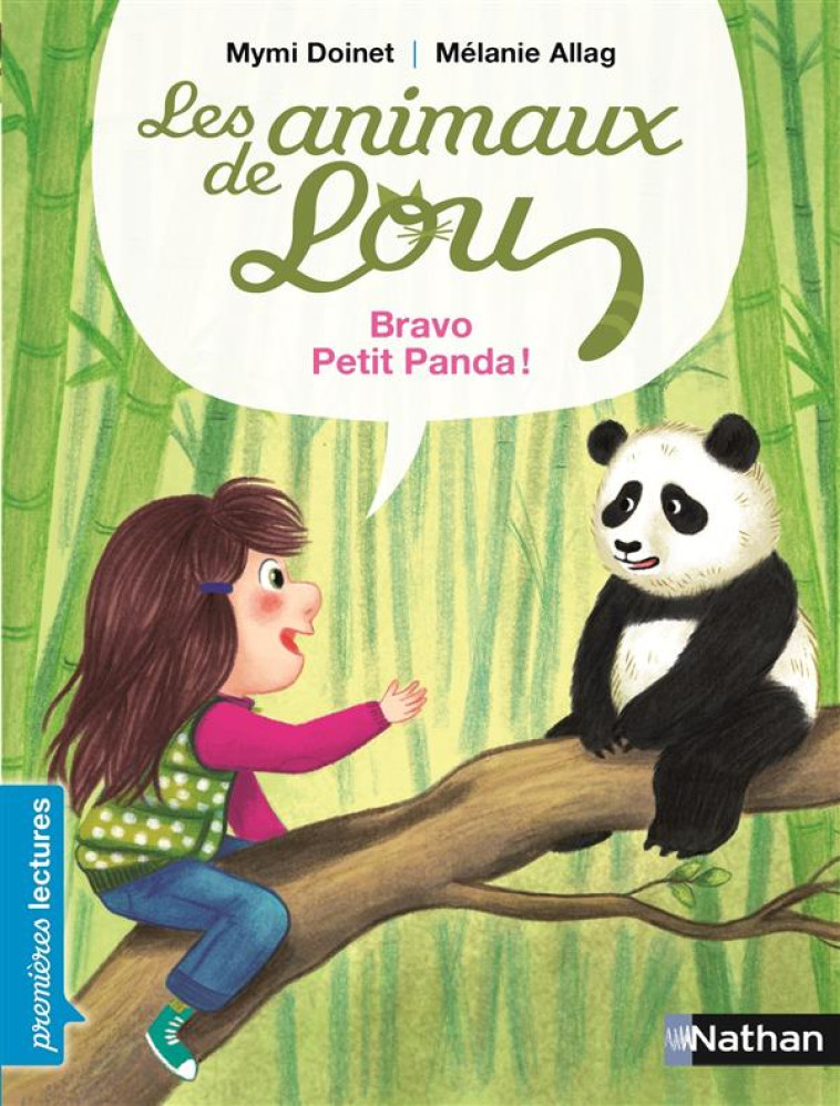 LES ANIMAUX DE LOU : BRAVO, PE - DOINET/ALLAG - Nathan Jeunesse