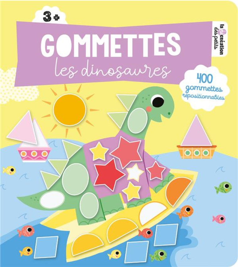 GOMMETTES - DINOSAURES - AHRWEILLER LUCILE - HACHETTE