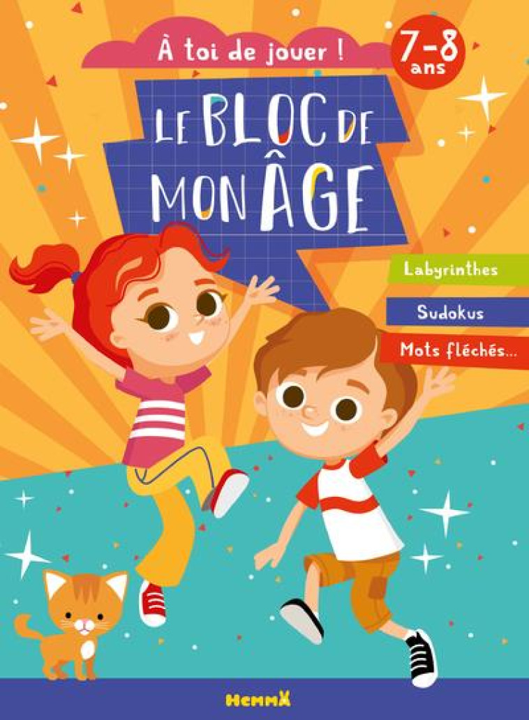 LE BLOC DE MON AGE (7-8 ANS) - - COLLECTIF - HEMMA