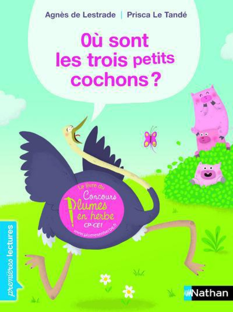 OU SONT LES TROIS PETITS COCHO - LESTRADE/LE TANDE - Nathan Jeunesse