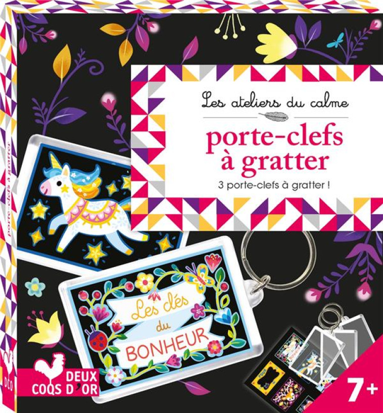 PORTE-CLEFS A GRATTER - MINI-B - FABRE LEA - NC