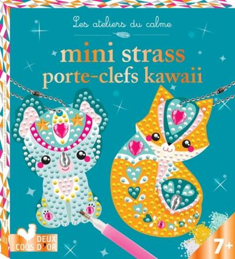 STRASS PORTE-CLEFS KAWAI - MIN - DE PAGE ALICE - NC