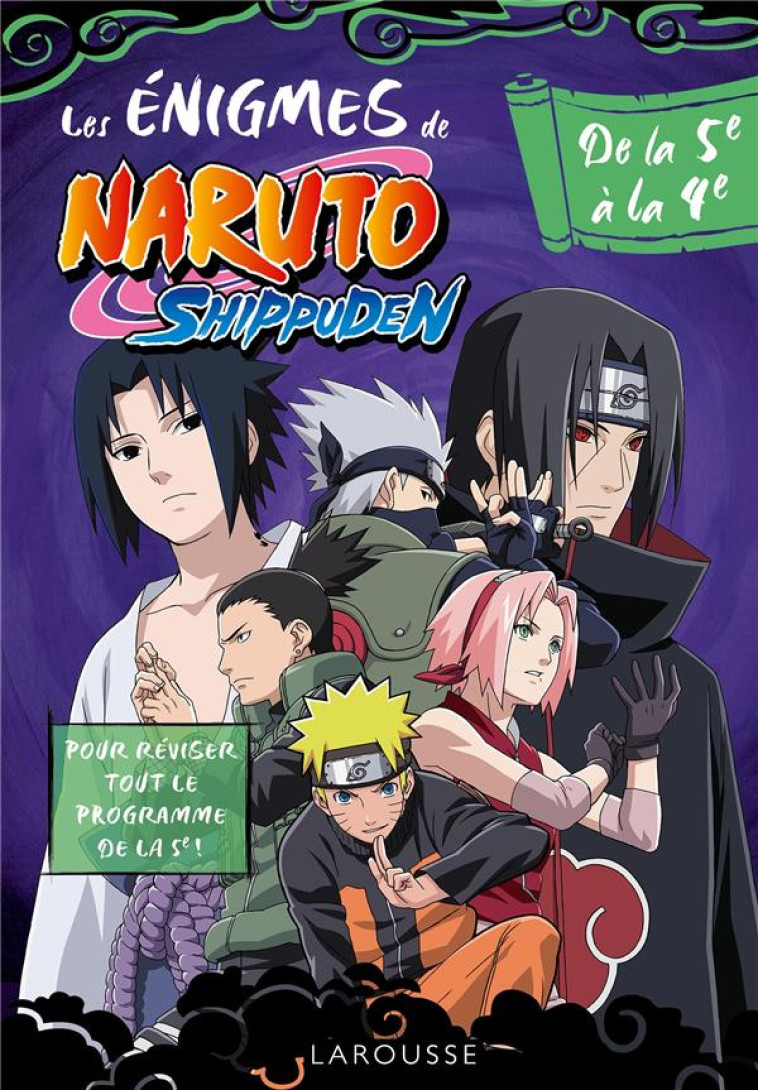 NARUTO SHIPPUDEN - ENIGMES DE - LECELLIER FRANCOIS - LAROUSSE