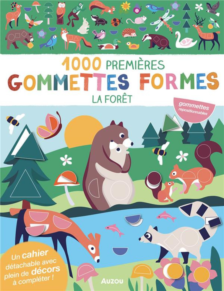 1000 PREMIERES GOMMETTES FORME - TAYLOR NADIA - PHILIPPE AUZOU