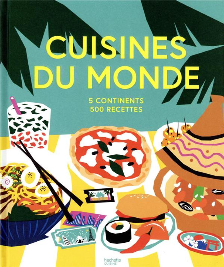 CUISINES DU MONDE - 5 CONTINEN - COLLECTIF - HACHETTE