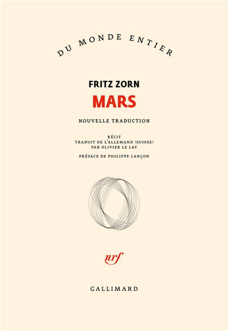 MARS - ZORN/LANCON - GALLIMARD