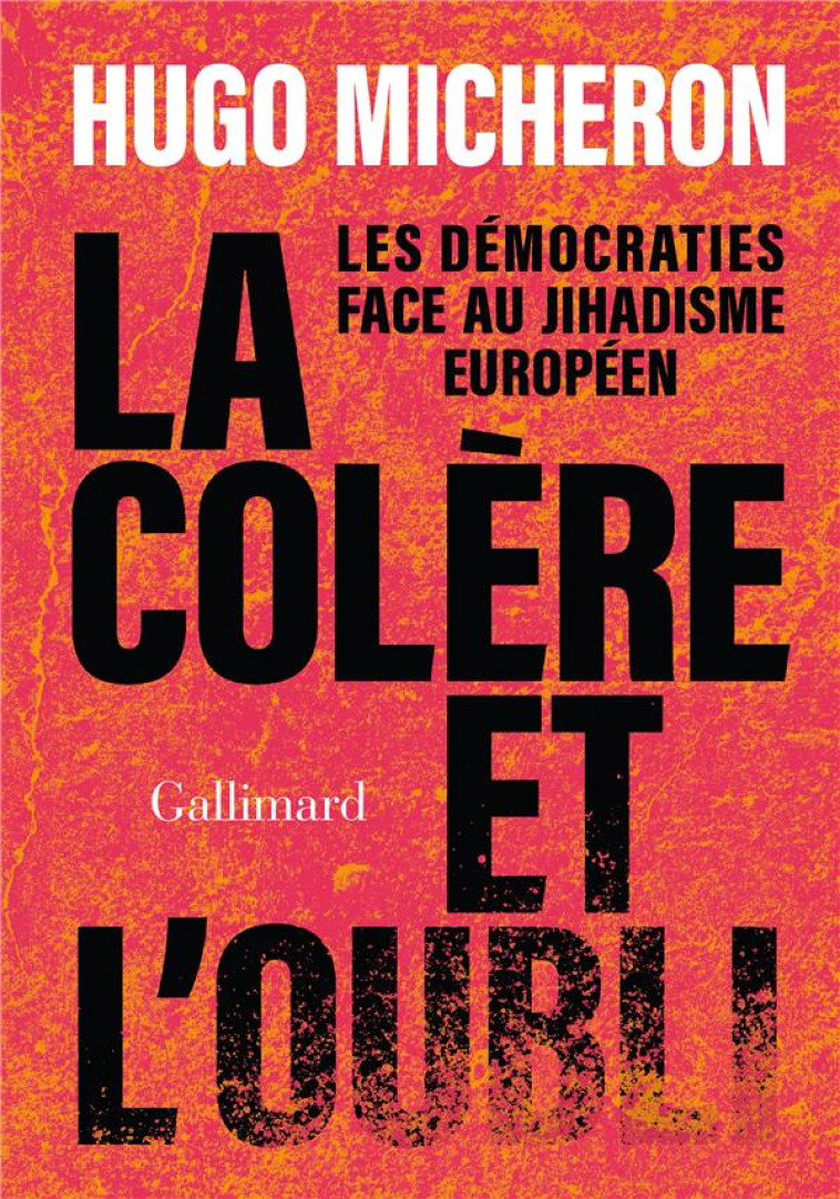 LA COLERE ET L-OUBLI - LES DEM - MICHERON HUGO - GALLIMARD