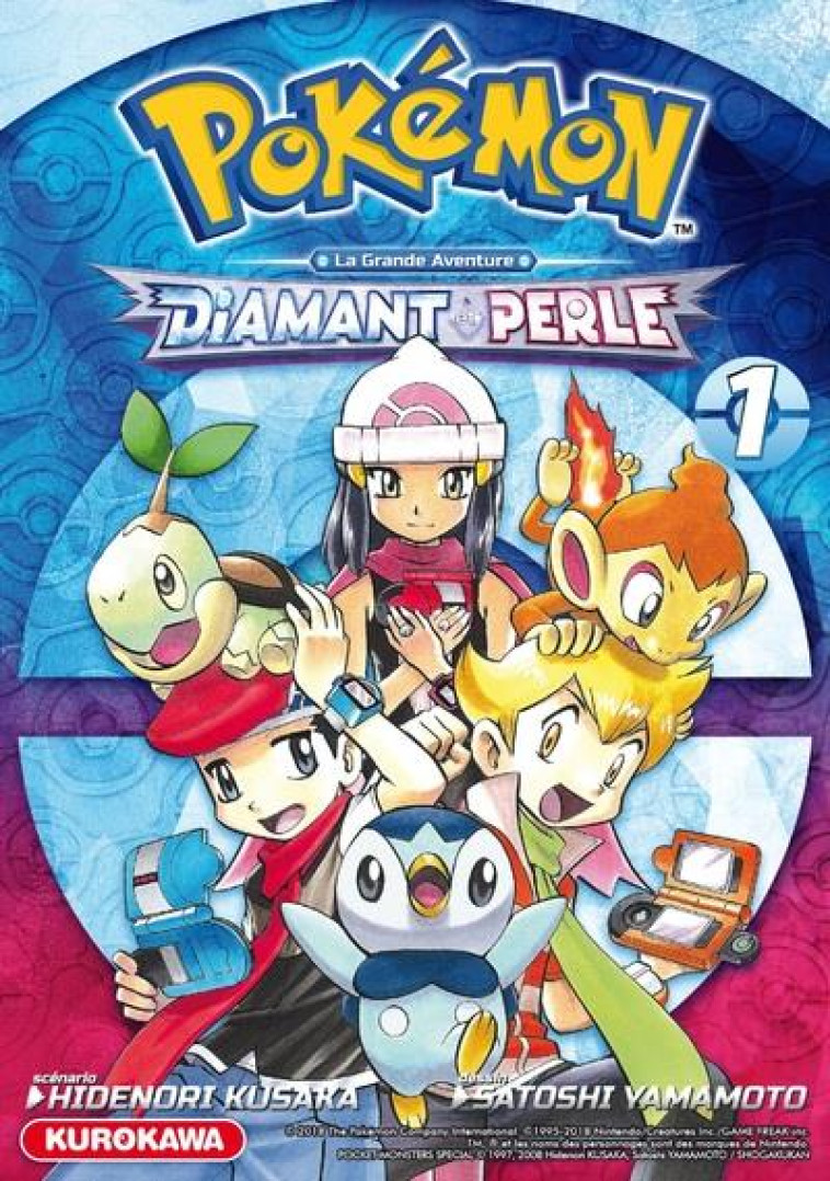 POKEMON DIAMANT PERLE - PLATIN - KUSAKA/YAMAMOTO - KUROKAWA