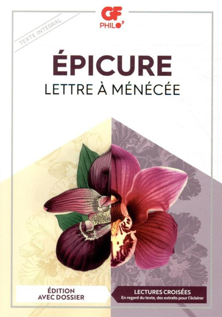 LETTRE A MENECEE - EPICURE - FLAMMARION