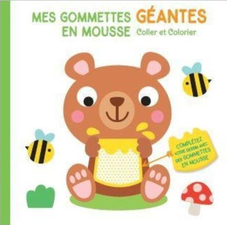 OURS MES GOMMETTES GEANTES EN - COLLECTIF - NC