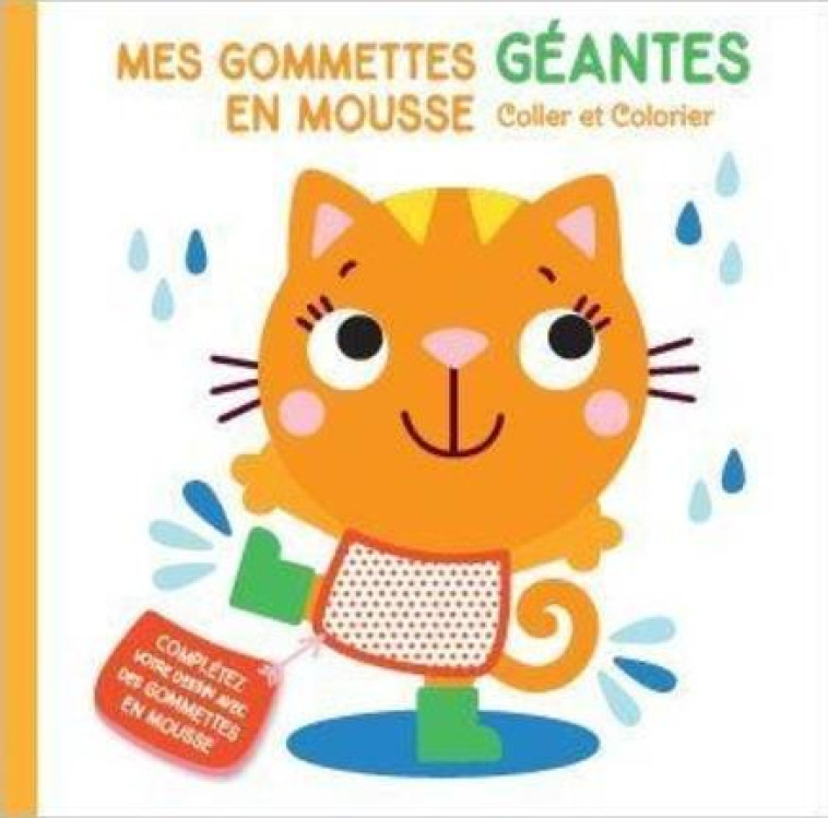 CHAT MES GOMMETTES GEANTES EN - COLLECTIF - NC