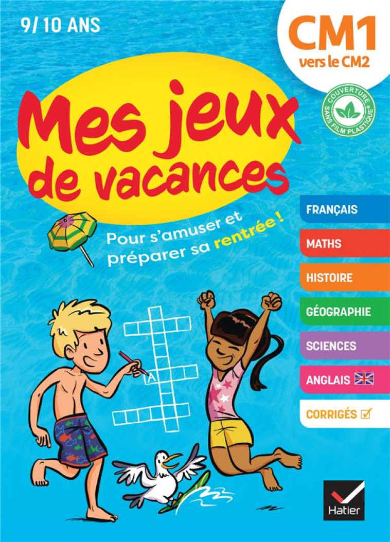 MES JEUX DE VACANCES DU CM1 VE - COHEN/ROBERT - HATIER SCOLAIRE