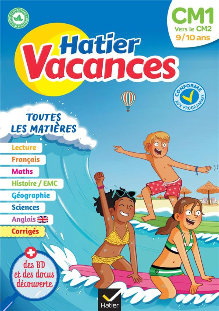 CAHIER DE VACANCES 2023  DU CM - CAMBAROT/ROBERT - HATIER SCOLAIRE