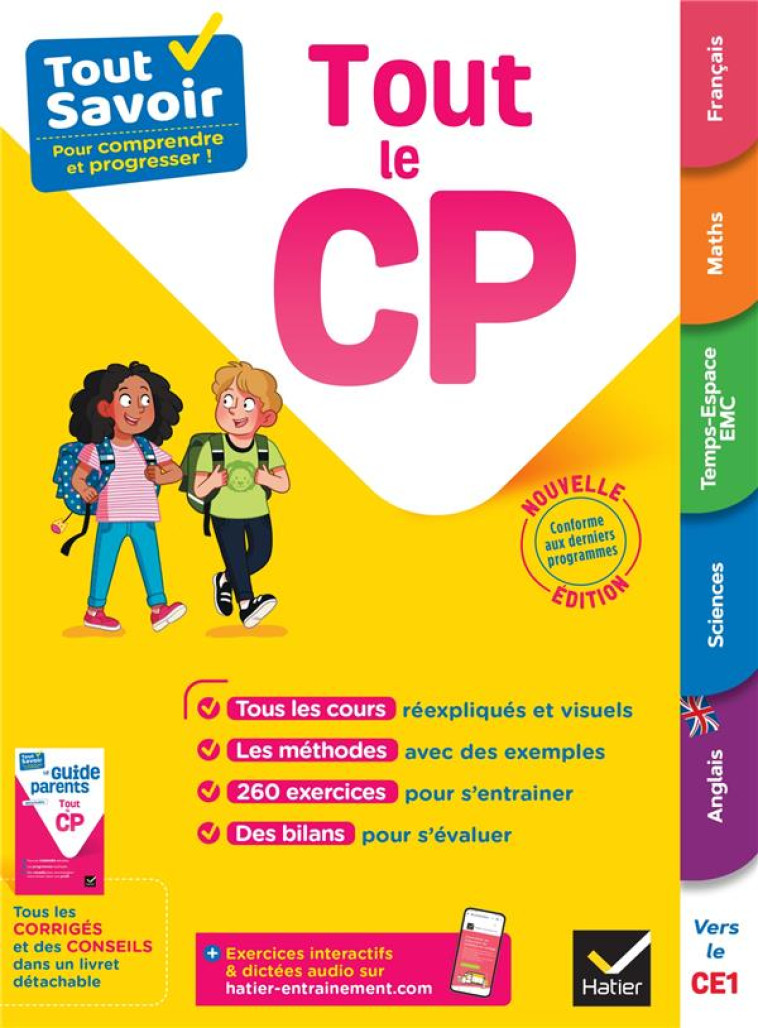 TOUT SAVOIR CP - TOUT-EN-UN - - ANTOINE/IDIARD/MUL - HATIER SCOLAIRE