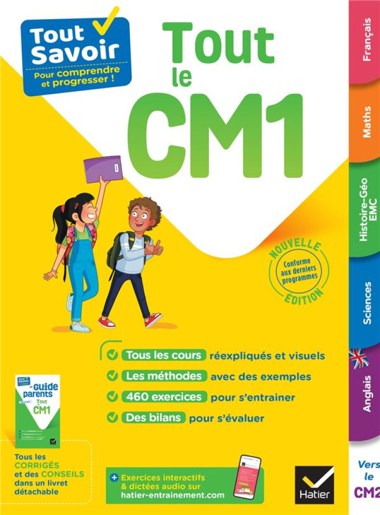 TOUT SAVOIR CM1 - TOUT-EN-UN - - ANTOINE/IDIARD/MUL - HATIER SCOLAIRE