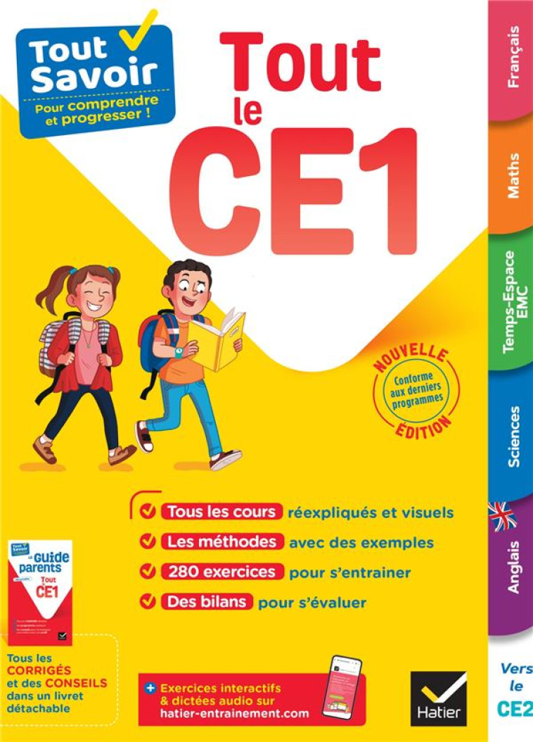 TOUT SAVOIR CE1 - TOUT-EN-UN - - ANTOINE/IDIARD/MUL - HATIER SCOLAIRE