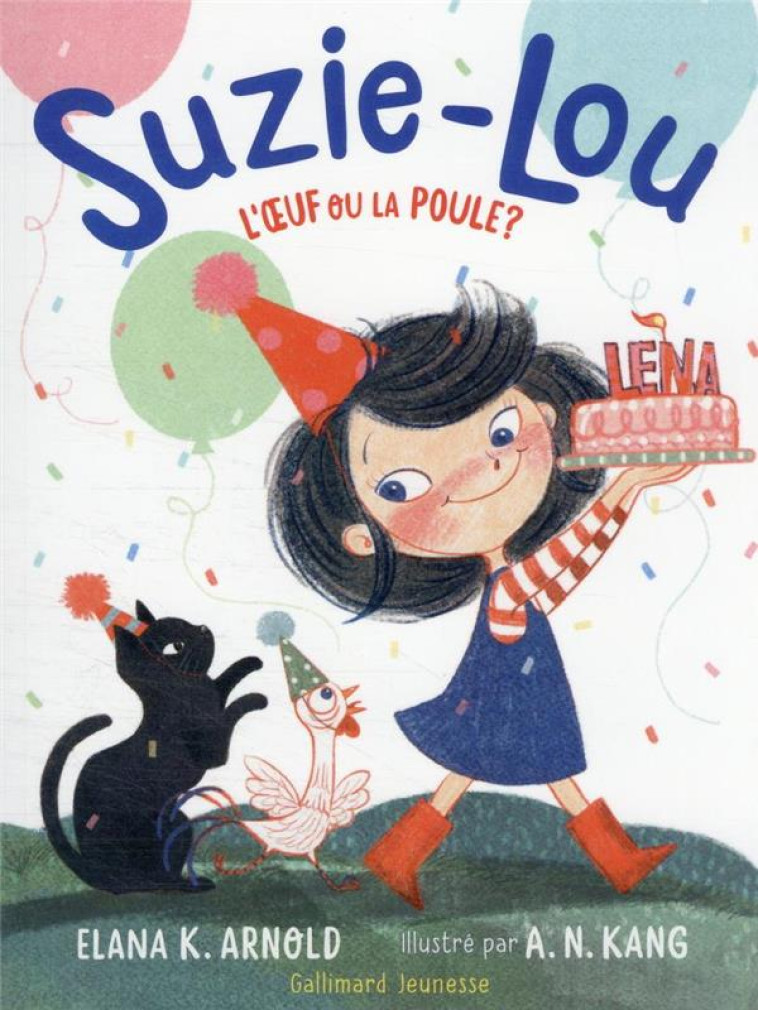 SUZIE-LOU - T02 - L-OEUF OU LA - ARNOLD/KANG - GALLIMARD