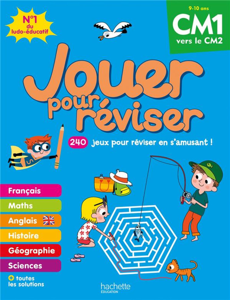 JOUER POUR REVISER - DU CM1 AU - COLLECTIF/MORIZE - HACHETTE