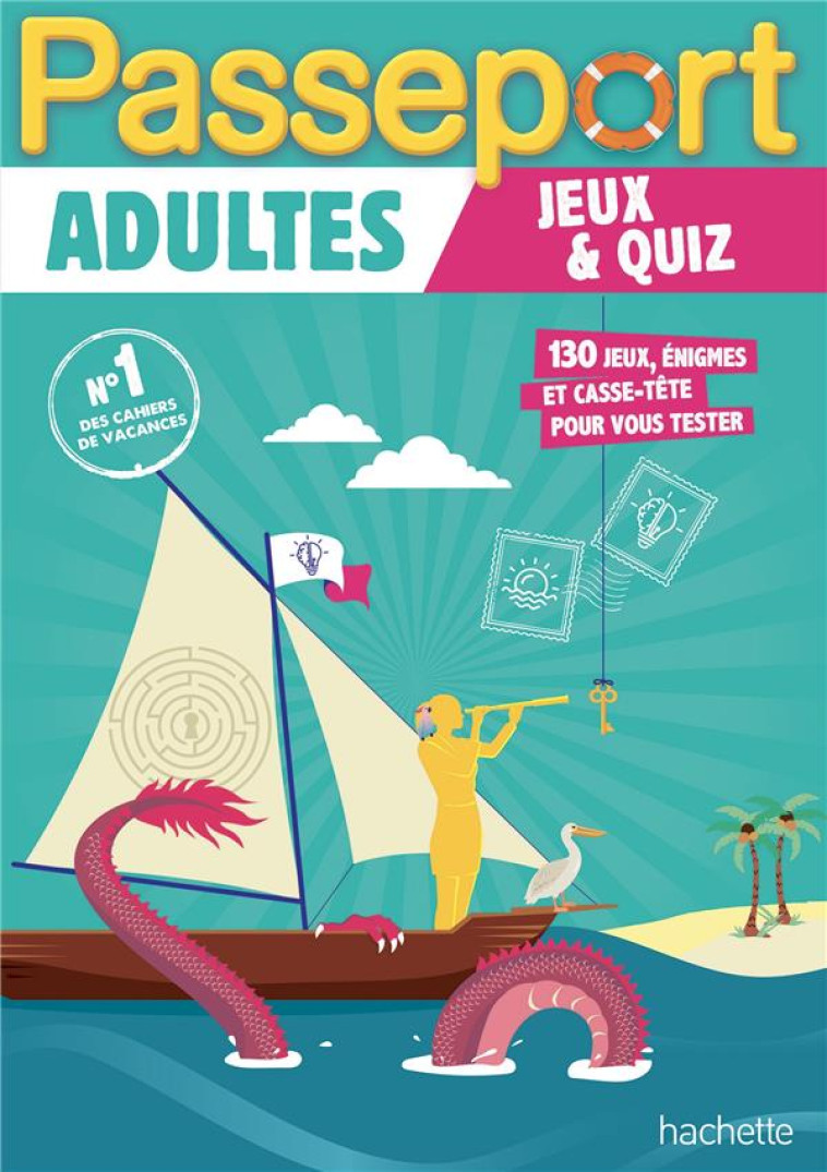 PASSEPORT ADULTES JEUX ET QUIZ - GABRIELLI - HACHETTE