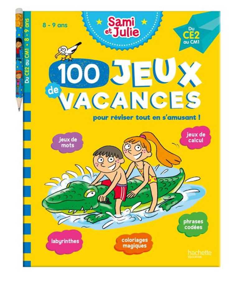 100 JEUX DE VACANCES AVEC SAMI - LEBRUN/BONTE - HACHETTE