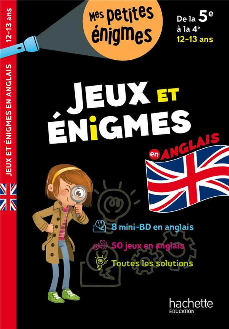 JEUX ET ENIGMES EN ANGLAIS DE - ROBINSON SUZANNA - HACHETTE