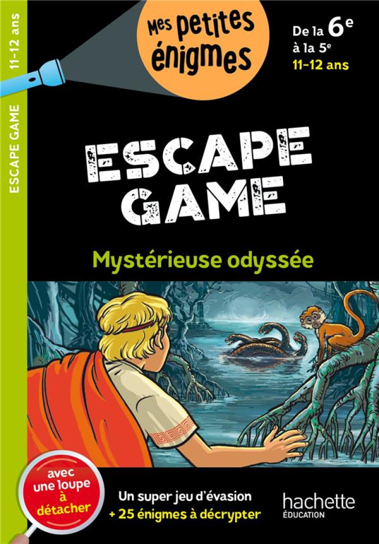 ESCAPE GAME DE LA 6E A LA 5E - - LEROY-JOUENNE C. - HACHETTE