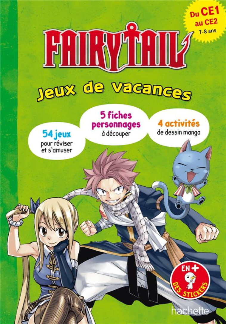 FAIRY TAIL - JEUX ET ENIGMES - - FALLOT MARION - HACHETTE