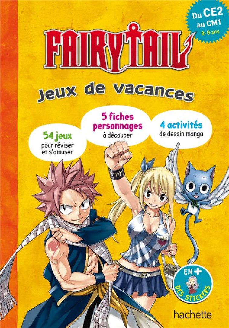 FAIRY TAIL - JEUX DE VACANCES - DI VITO ADELINE - HACHETTE