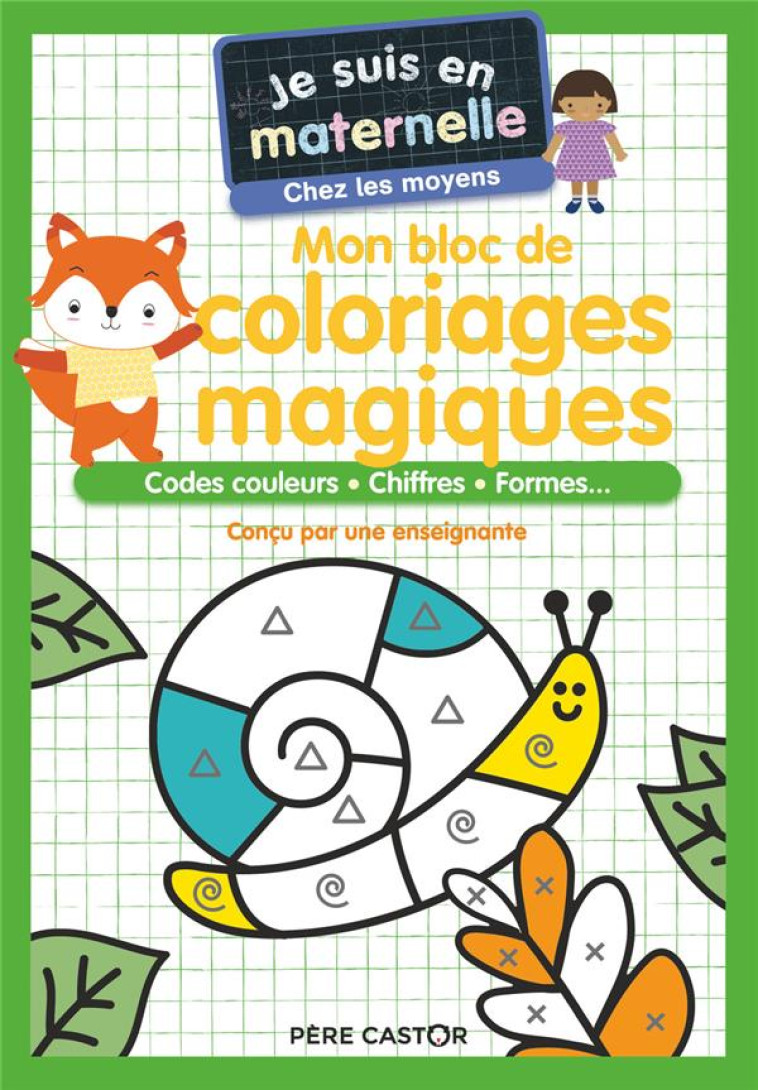 MON BLOC DE COLORIAGES MAGIQUE - CHEF D'HOTEL - FLAMMARION