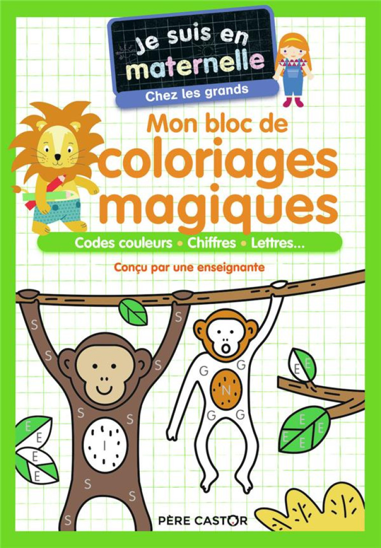 MON BLOC DE COLORIAGES MAGIQUE - CHEF D'HOTEL - FLAMMARION