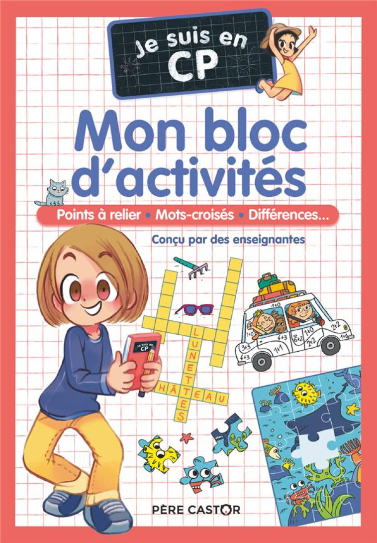 MON BLOC D-ACTIVITES - POINTS - CARBONEILL/MAGDALENA - FLAMMARION