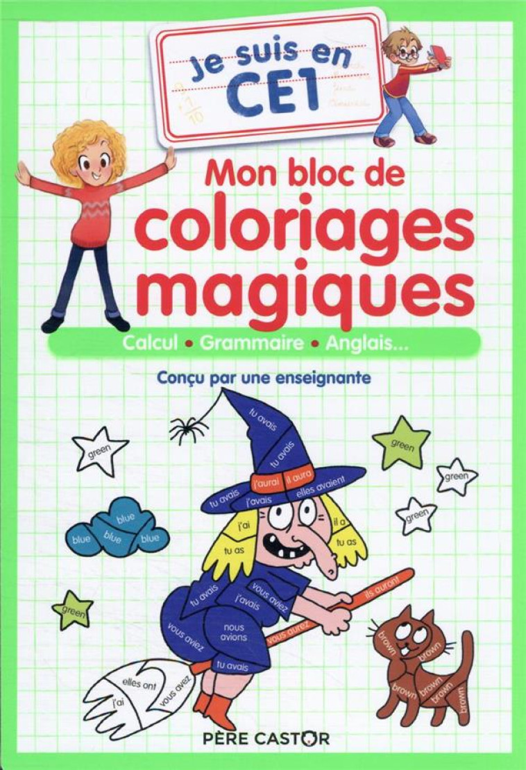 MON BLOC DE COLORIAGES MAGIQUE - MAGDALENA/RISTORD - FLAMMARION