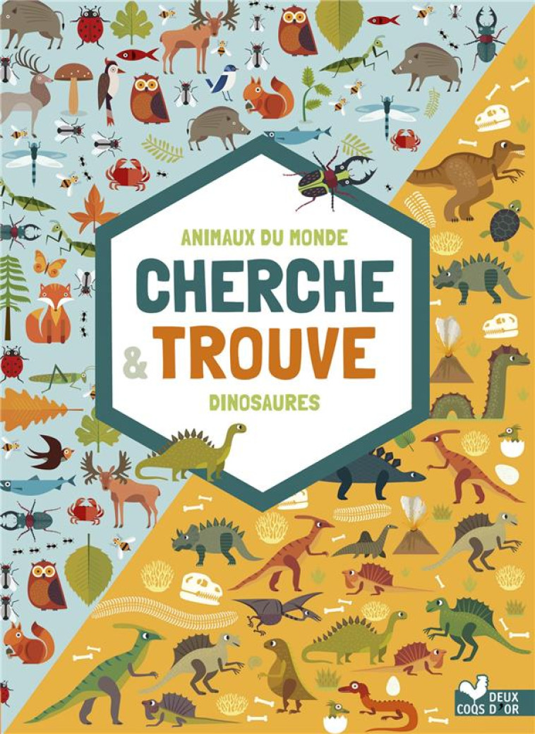 CHERCHE ET TROUVE - DINOSAURES - BARUZZI AGNESE - HACHETTE