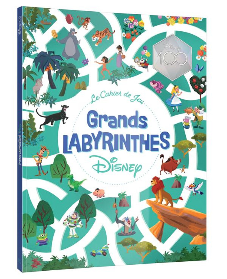 LES GRANDS LABYRINTHES DISNEY - XXX - HACHETTE