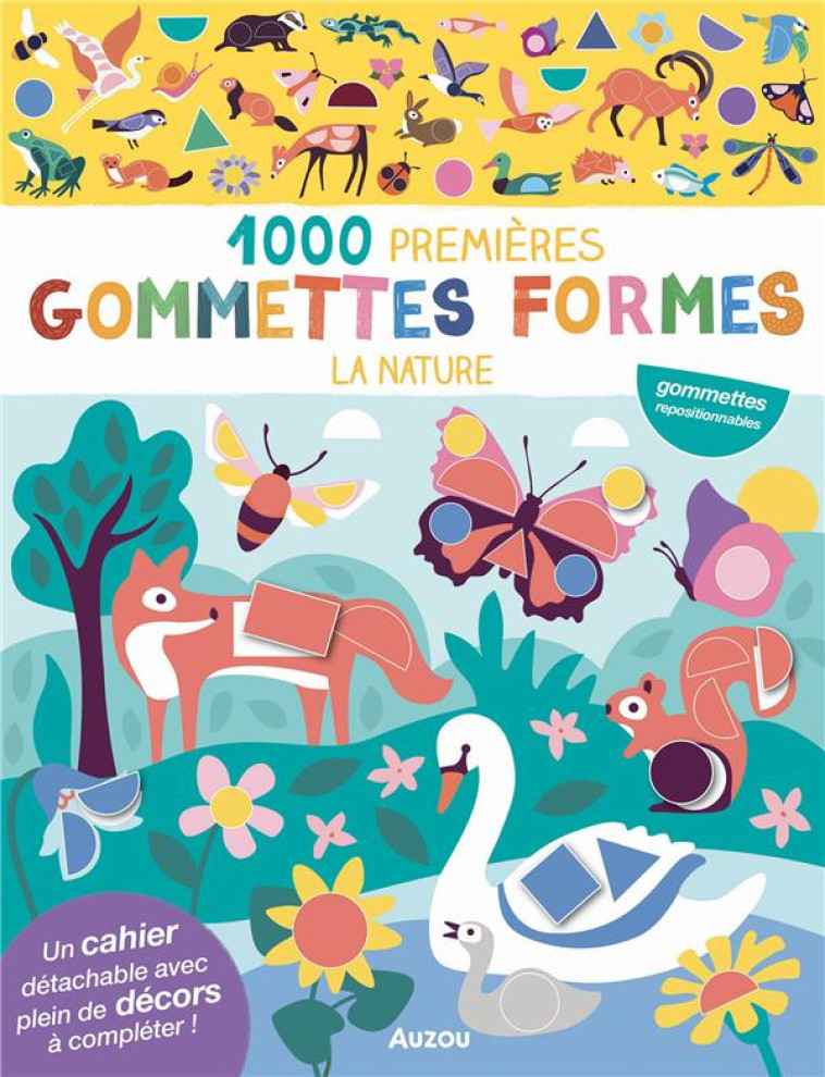 1000 PREMIERES GOMMETTES FORME - TAYLOR NADIA - PHILIPPE AUZOU