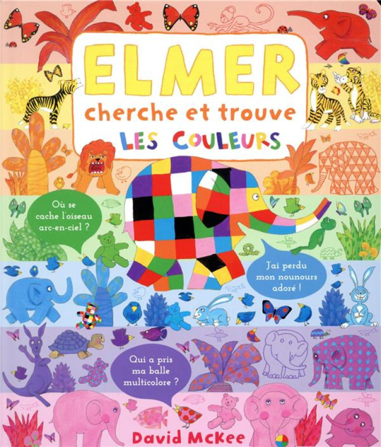 ELMER CHERCHE ET TROUVE - LES - MCKEE DAVID - KALEIDOSCOPE