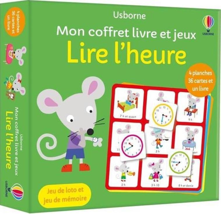 LIRE L-HEURE - MON COFFRET LIV - NOLAN/SCHOFIELD - NC