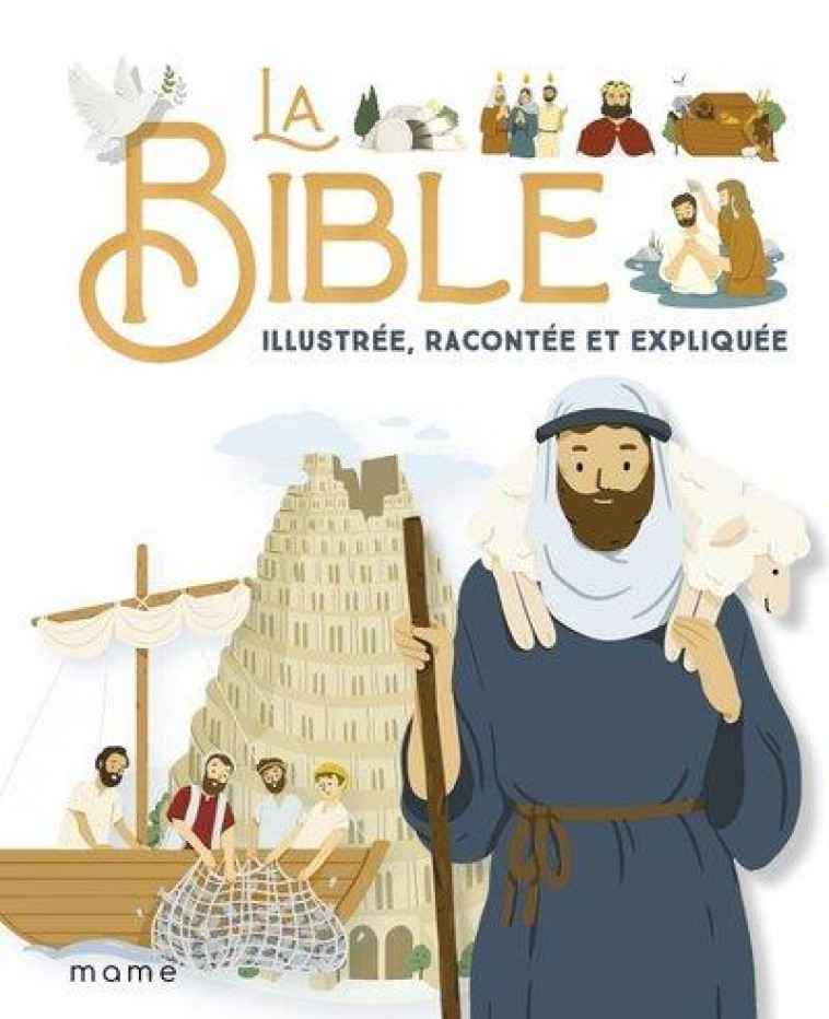 LA BIBLE ILLUSTREE, RACONTEE E - AMIOT/CAMPAGNAC - MAME